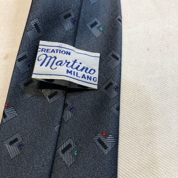 Mens Vintage Neckties 3 Ties Protocol Martino Datocci - Picture 6 of 11